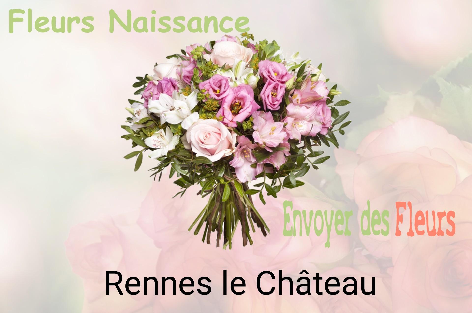 Bouquet de fleurs de naissance livré à Rennes-le-Château